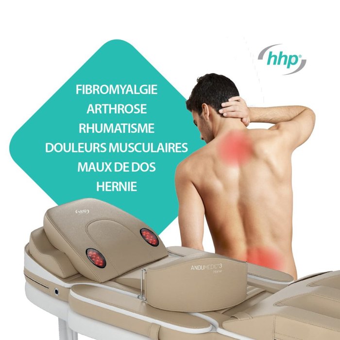 Matelas d'andullation HHP utilisé au cabinet KINEFLOW